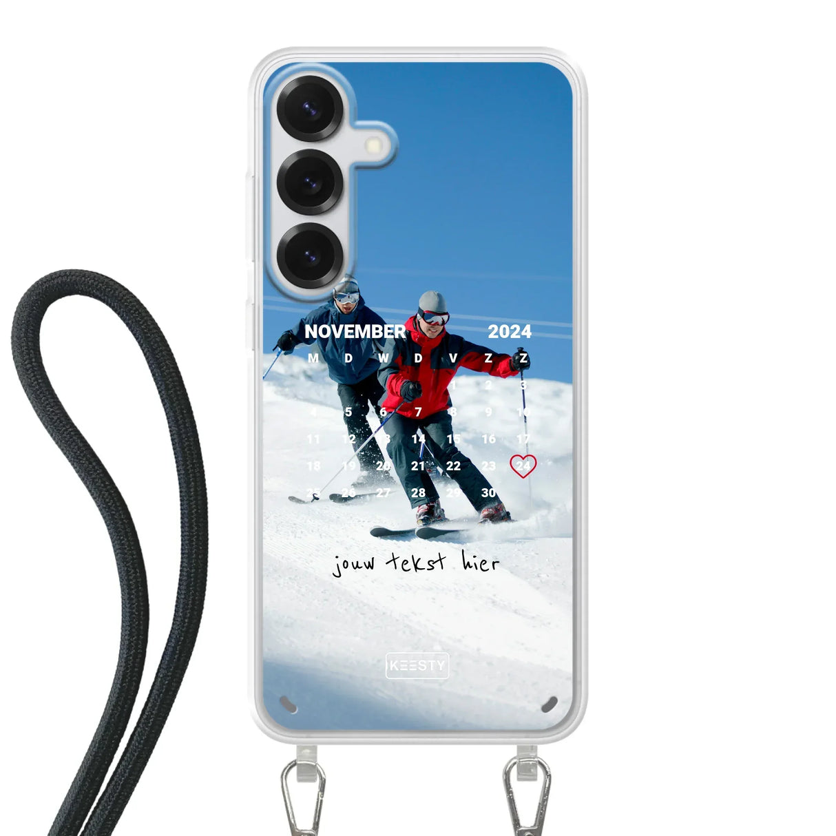 Photo & Calendrier °1 - Étui avec cordon Personnalisable