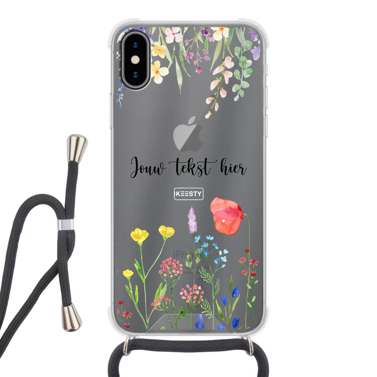 Floral °2 - Fabriquer une coque de téléphone - Coque avec cordon