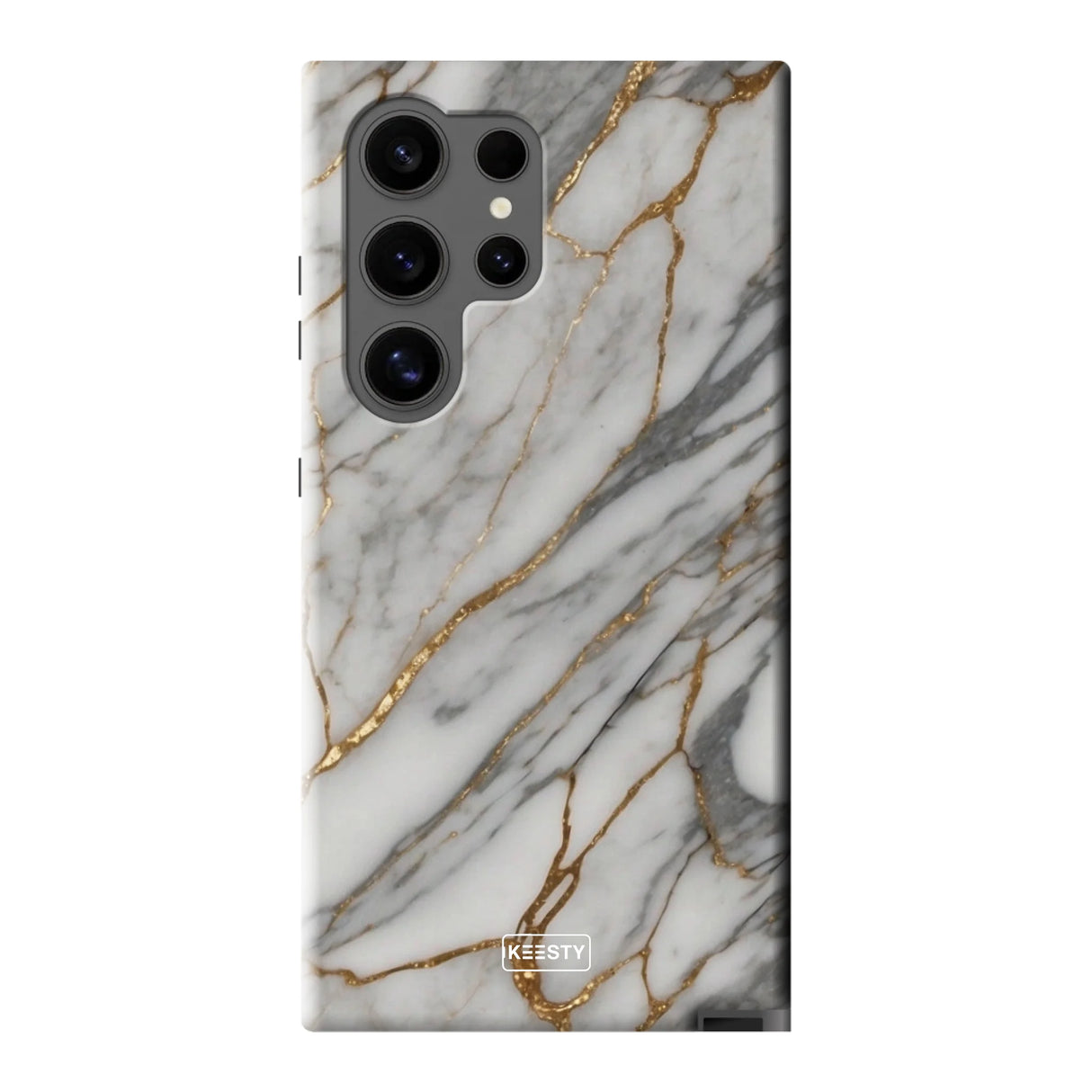 Telefoonhoesje ontwerpen met Tough Marble Black Apple iPhone 13 Mini