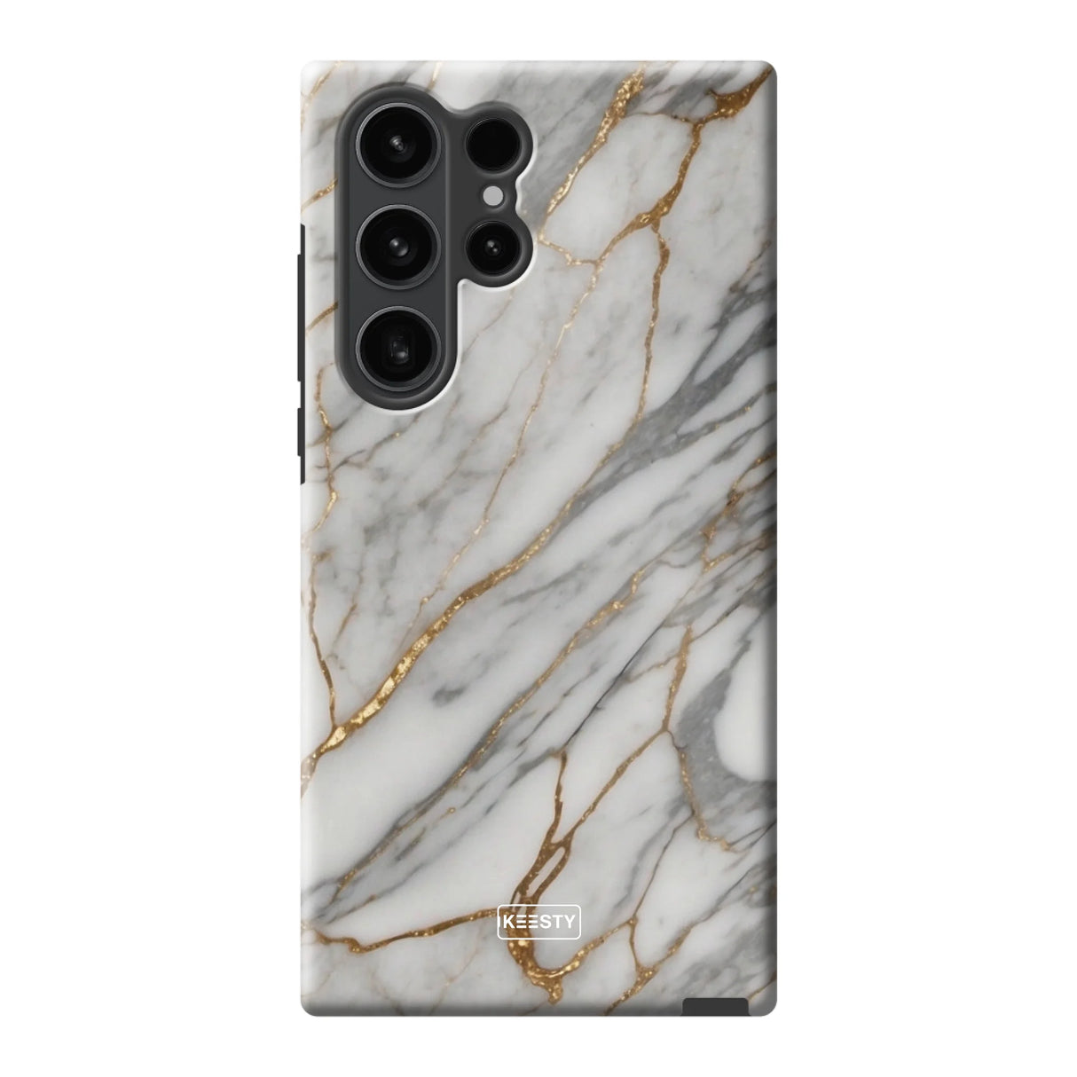 Telefoonhoesje ontwerpen met Tough Marble Black Apple iPhone 13