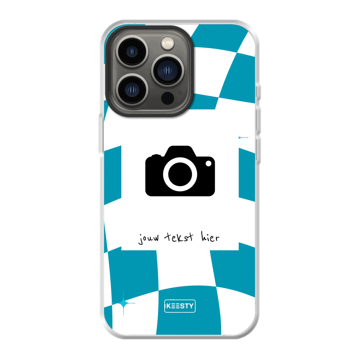 Apple iPhone 13 Pro hybrid case with magsafe back printed transparant