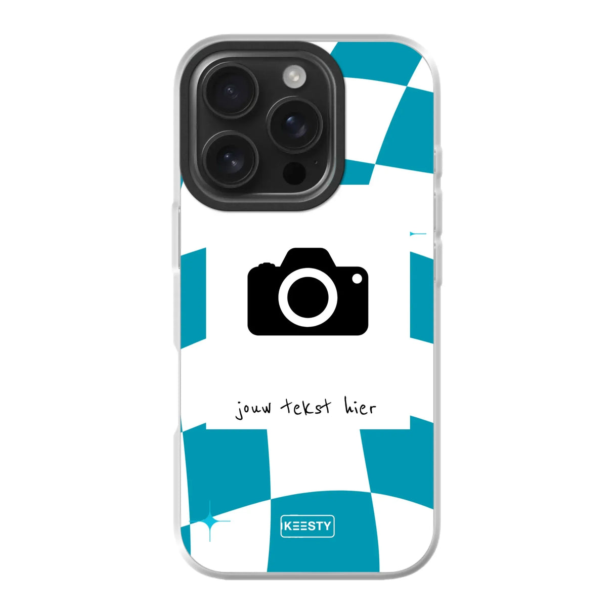 Apple iPhone 16 Pro hybrid case with magsafe back printed transparant