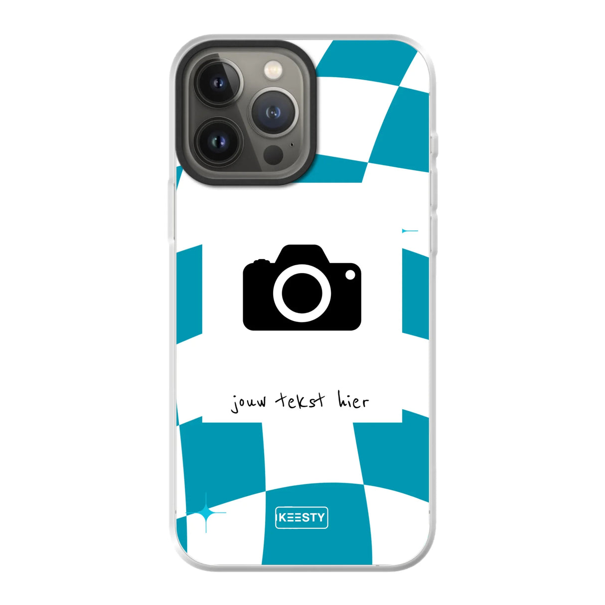 Apple iPhone 13 Pro Max hybrid case with magsafe back printed transparant