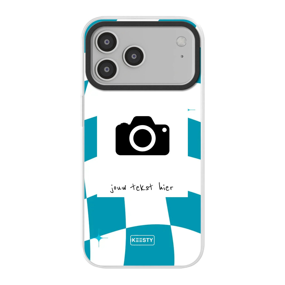 Apple iPhone 17 Pro Max hybrid case with magsafe back printed transparant