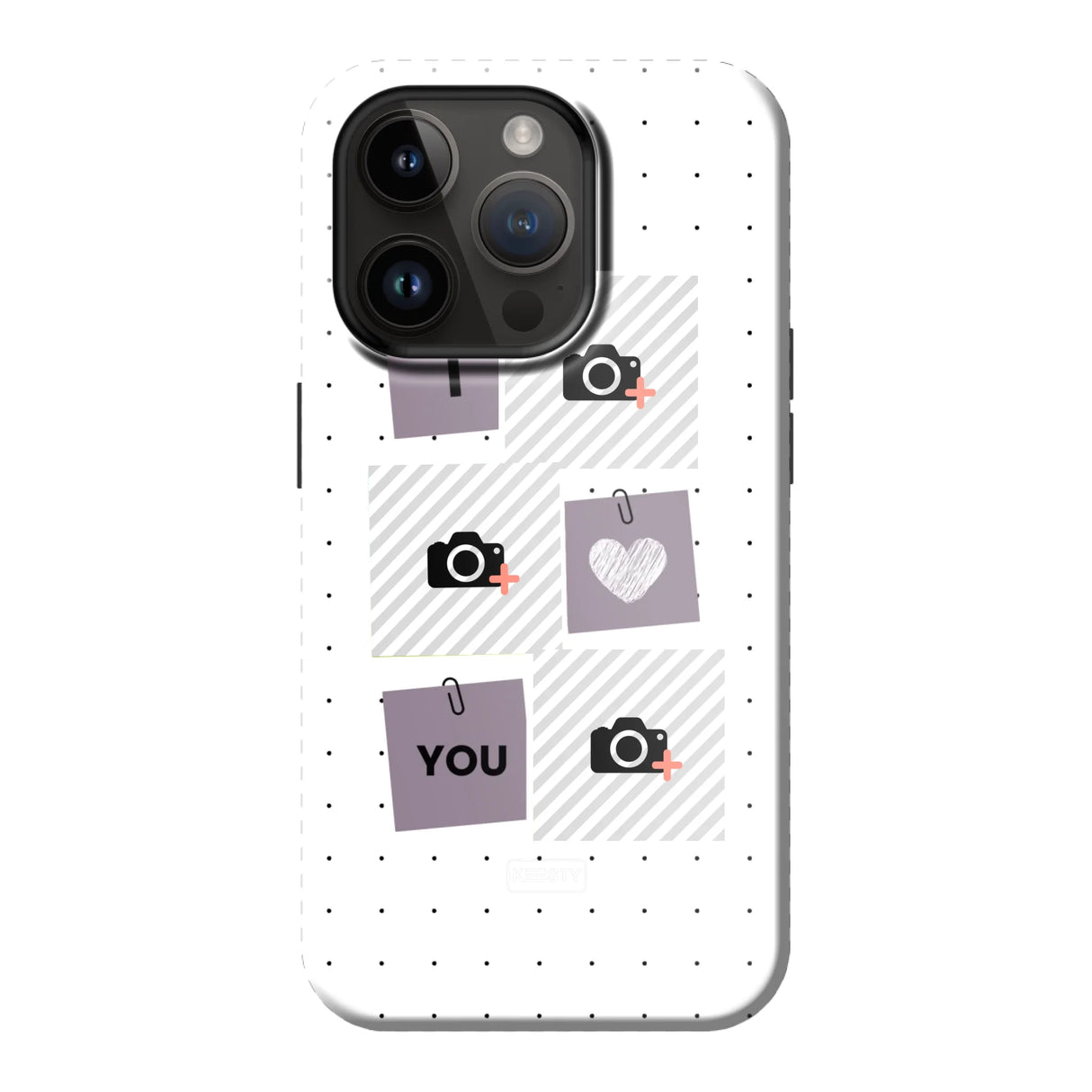 Apple iPhone 14 Pro MagSafe Tough case (fully printed, black insert)