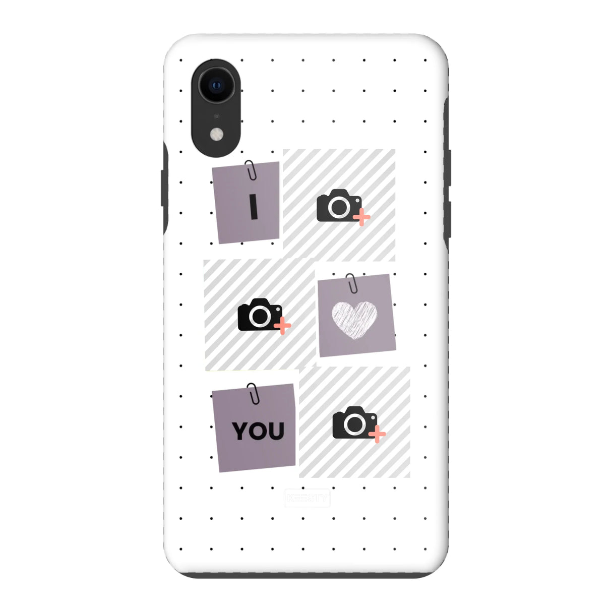 Apple iPhone Xr Tough case (fully printed, black insert)