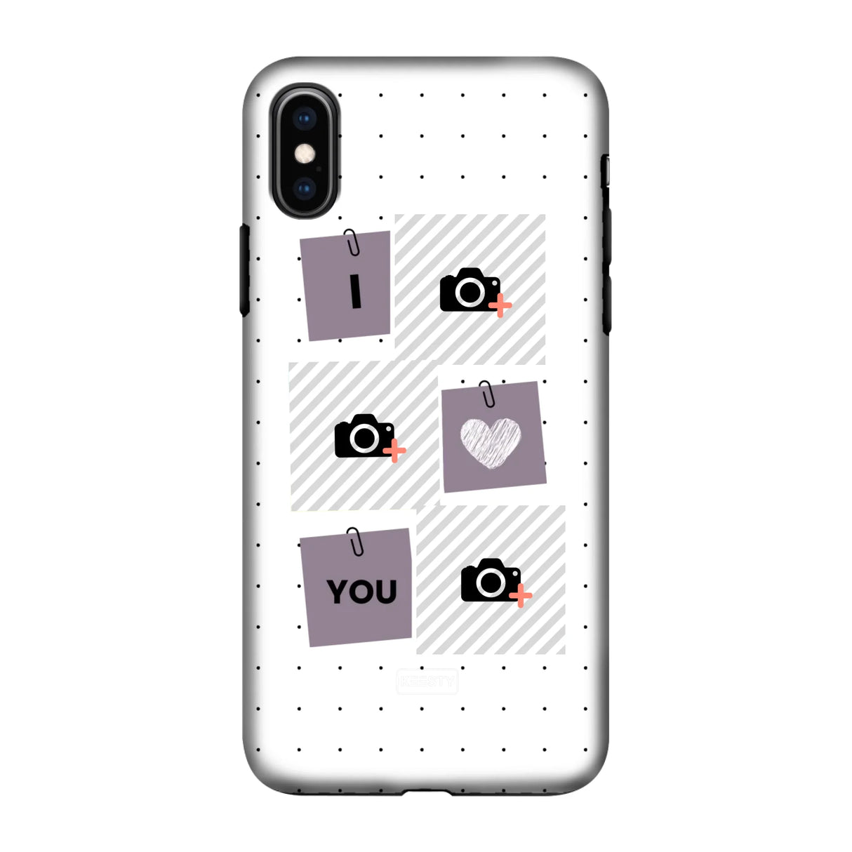 Apple iPhone X Tough case (fully printed, black insert)