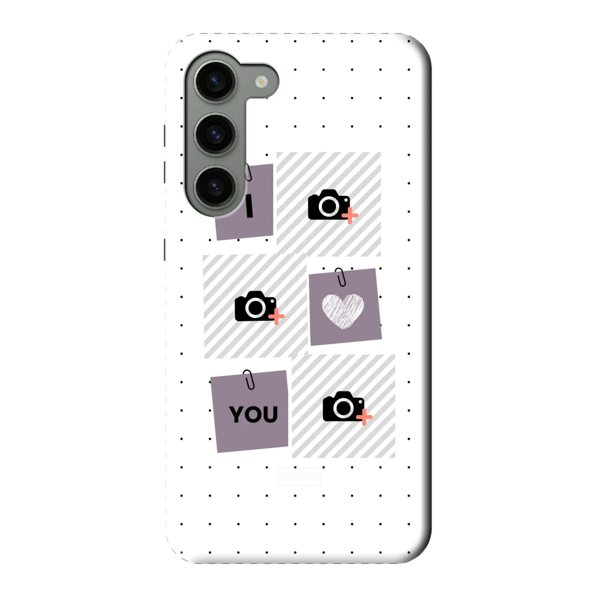 Samsung Galaxy S23 Plus Tough case (fully printed, black insert)