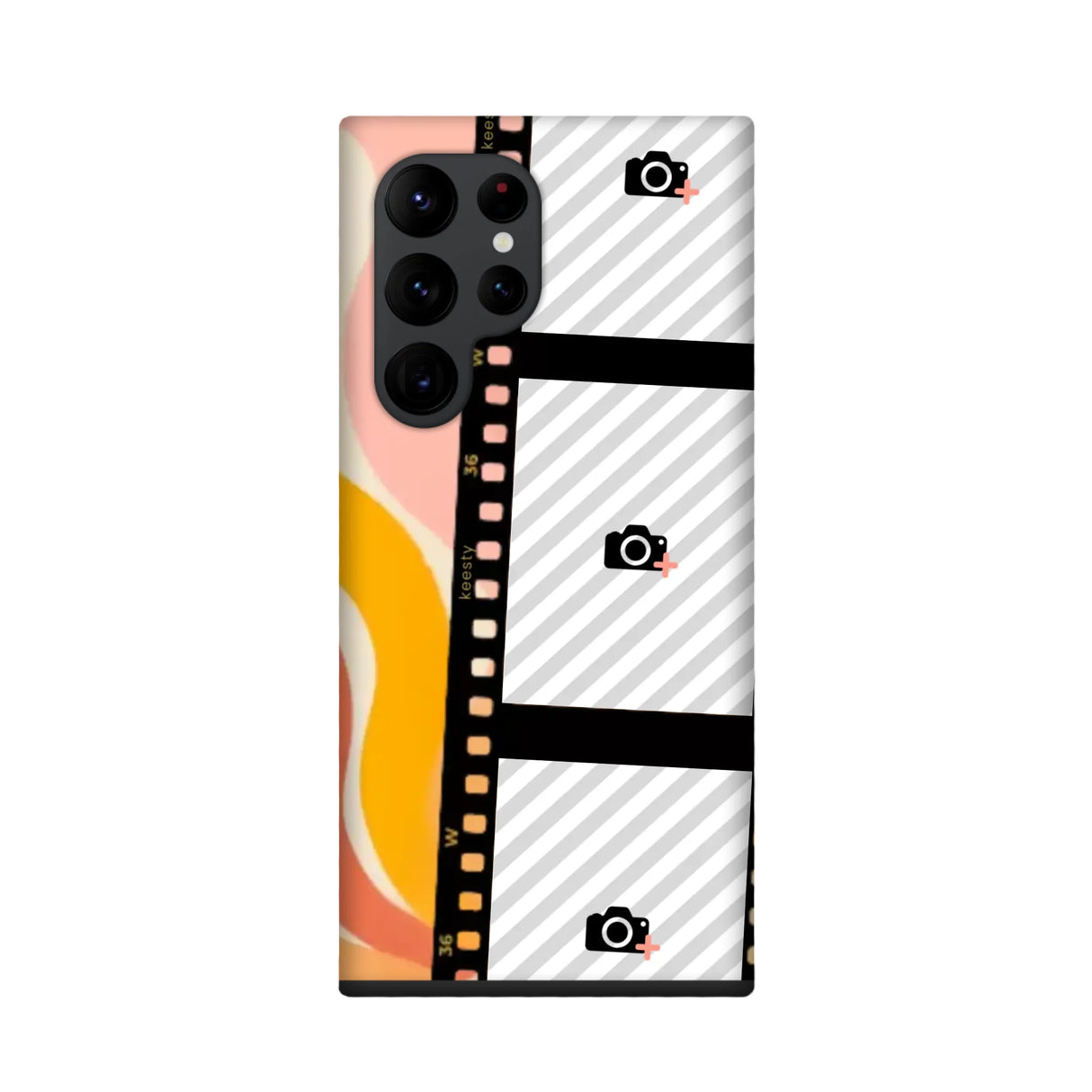 Samsung Galaxy S22 Ultra Tough case (fully printed, black insert)