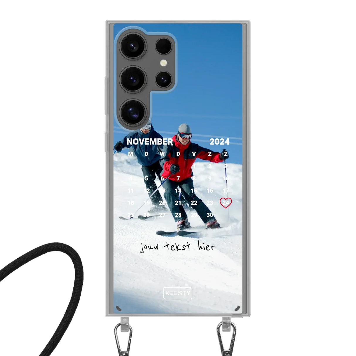 Photo & Calendrier °1 - Étui avec cordon Personnalisable