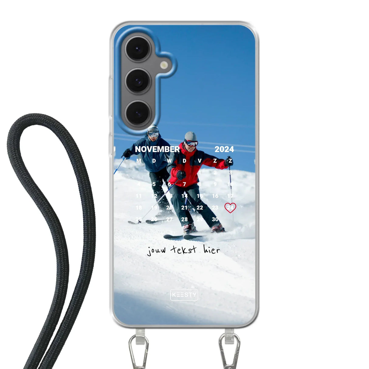 Photo & Calendrier °1 - Étui avec cordon Personnalisable