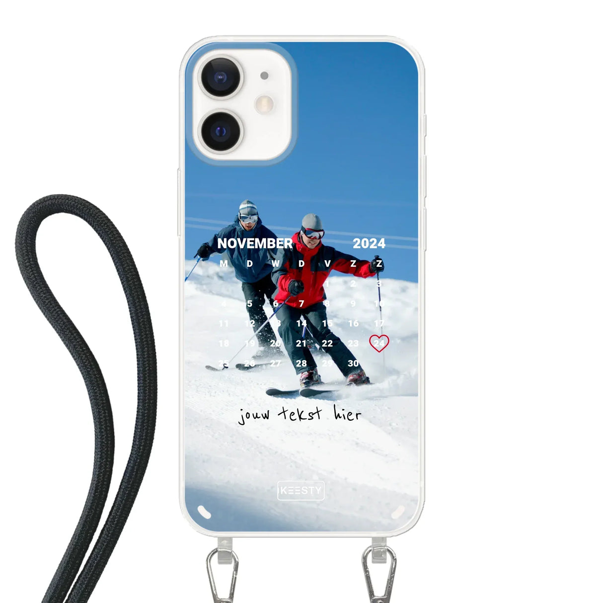 Photo & Calendrier °1 - Étui avec cordon Personnalisable