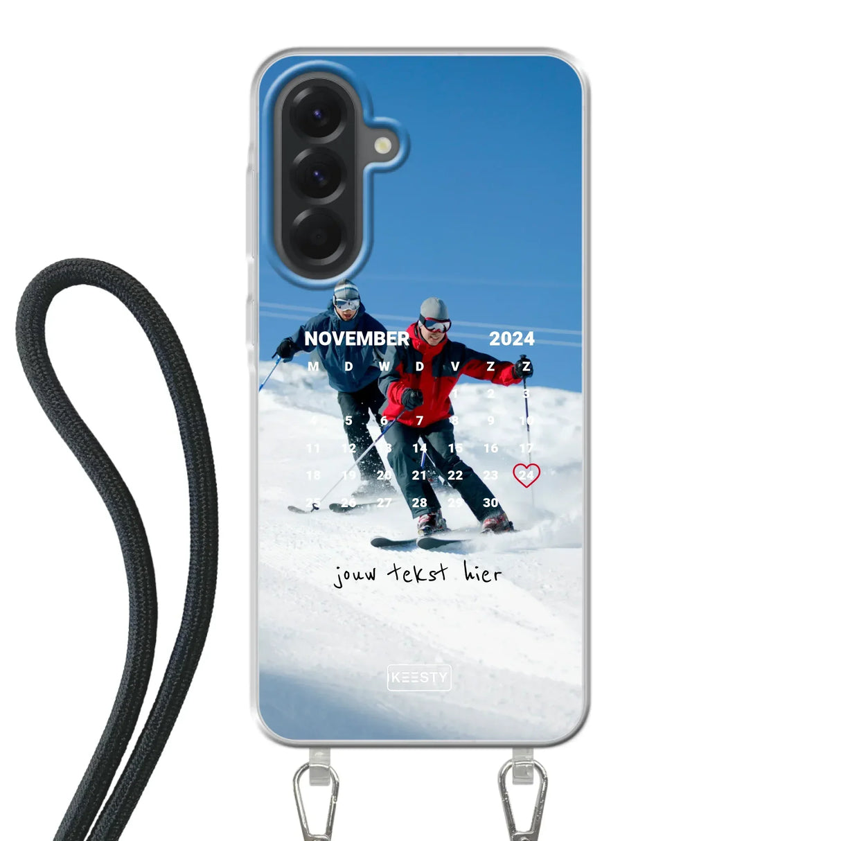 Photo & Calendrier °1 - Étui avec cordon Personnalisable