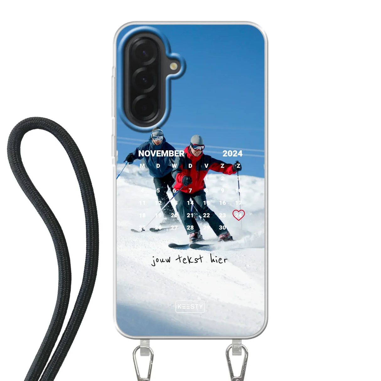 Photo & Calendrier °1 - Étui avec cordon Personnalisable