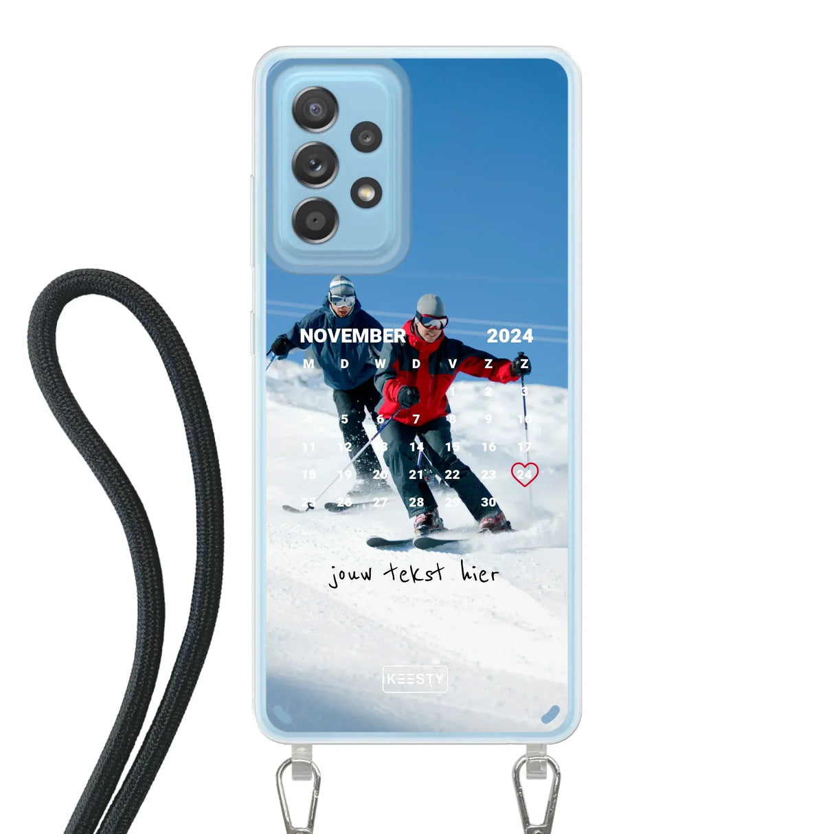 Photo & Calendrier °1 - Étui avec cordon Personnalisable