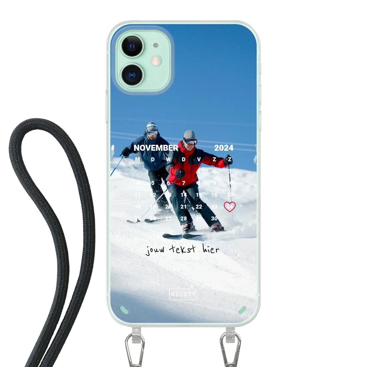 Photo & Calendrier °1 - Étui avec cordon Personnalisable