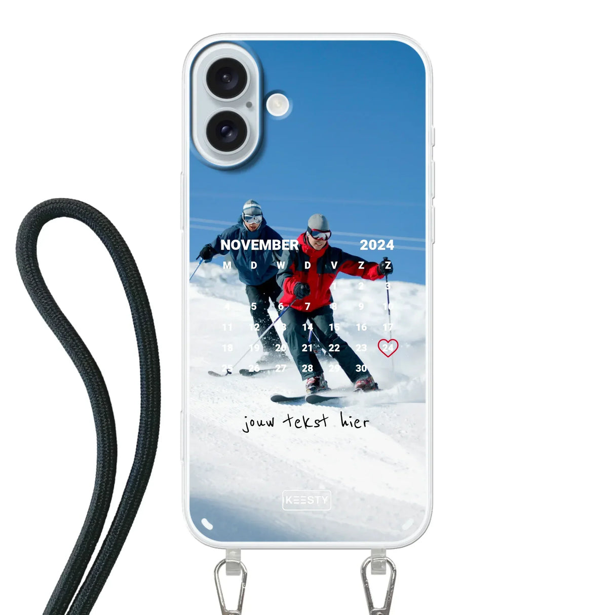 Photo & Calendrier °1 - Étui avec cordon Personnalisable