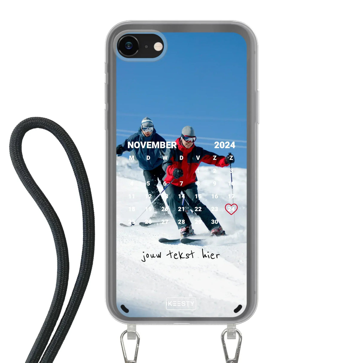 Photo & Calendrier °1 - Étui avec cordon Personnalisable