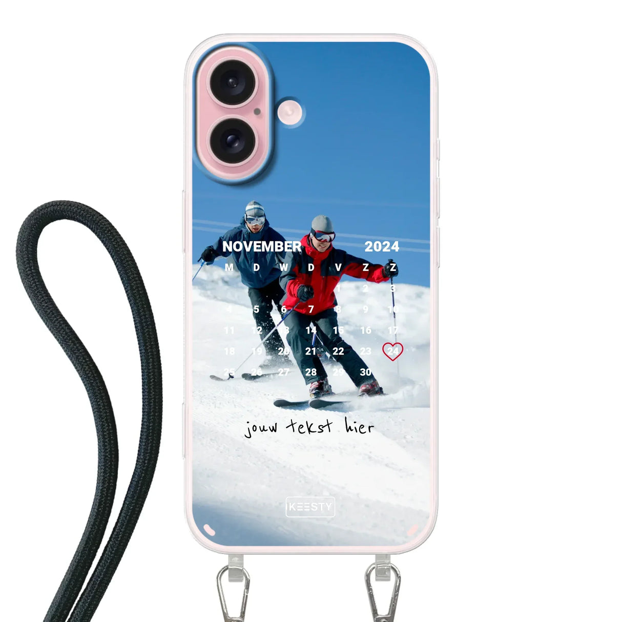 Photo & Calendrier °1 - Étui avec cordon Personnalisable