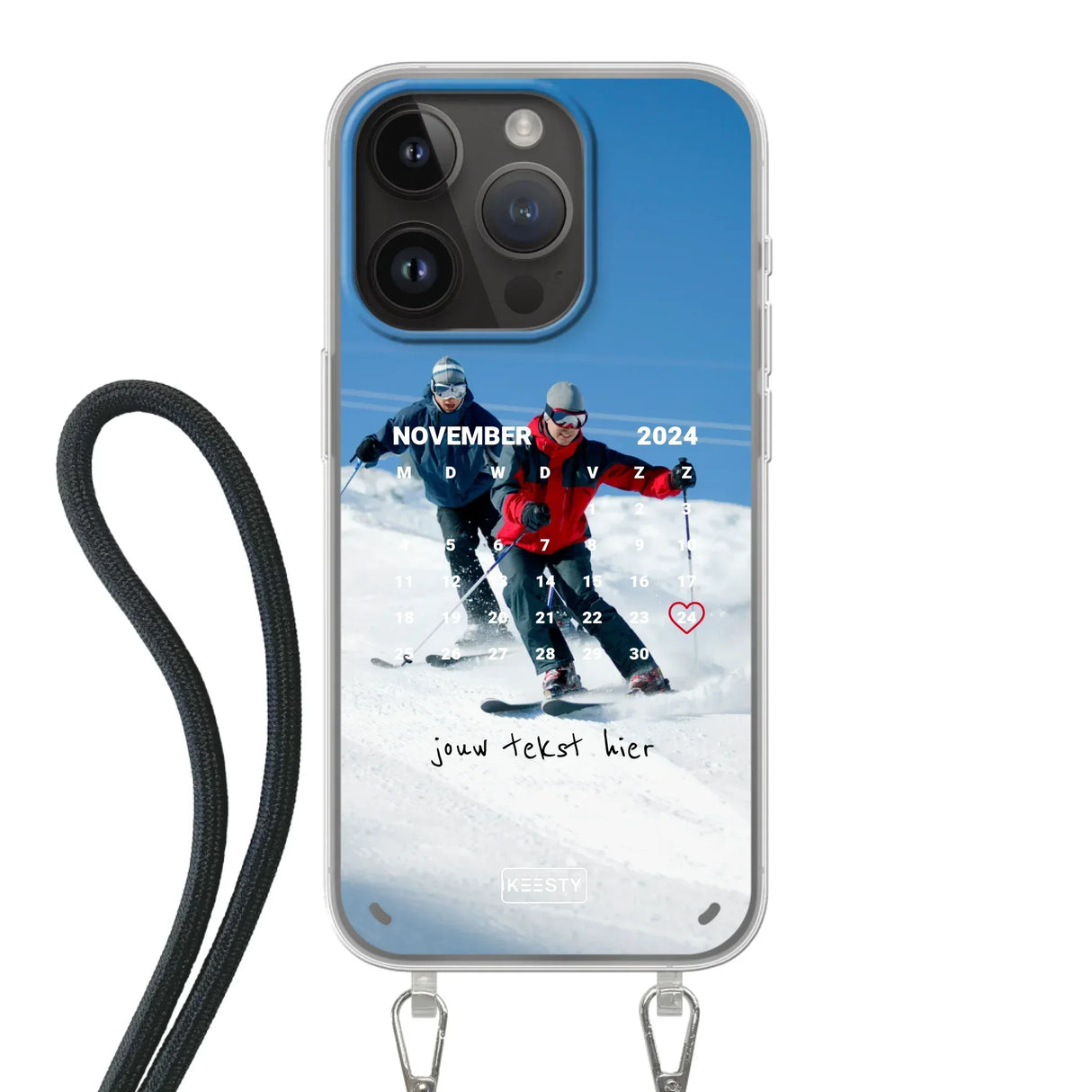 Photo & Calendrier °1 - Étui avec cordon Personnalisable