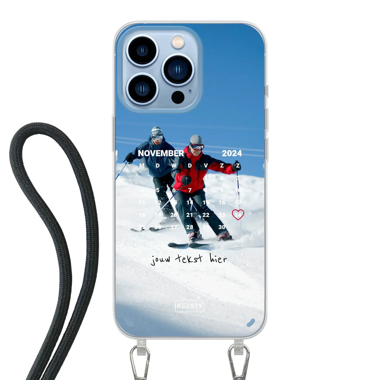 Photo & Calendrier °1 - Étui avec cordon Personnalisable