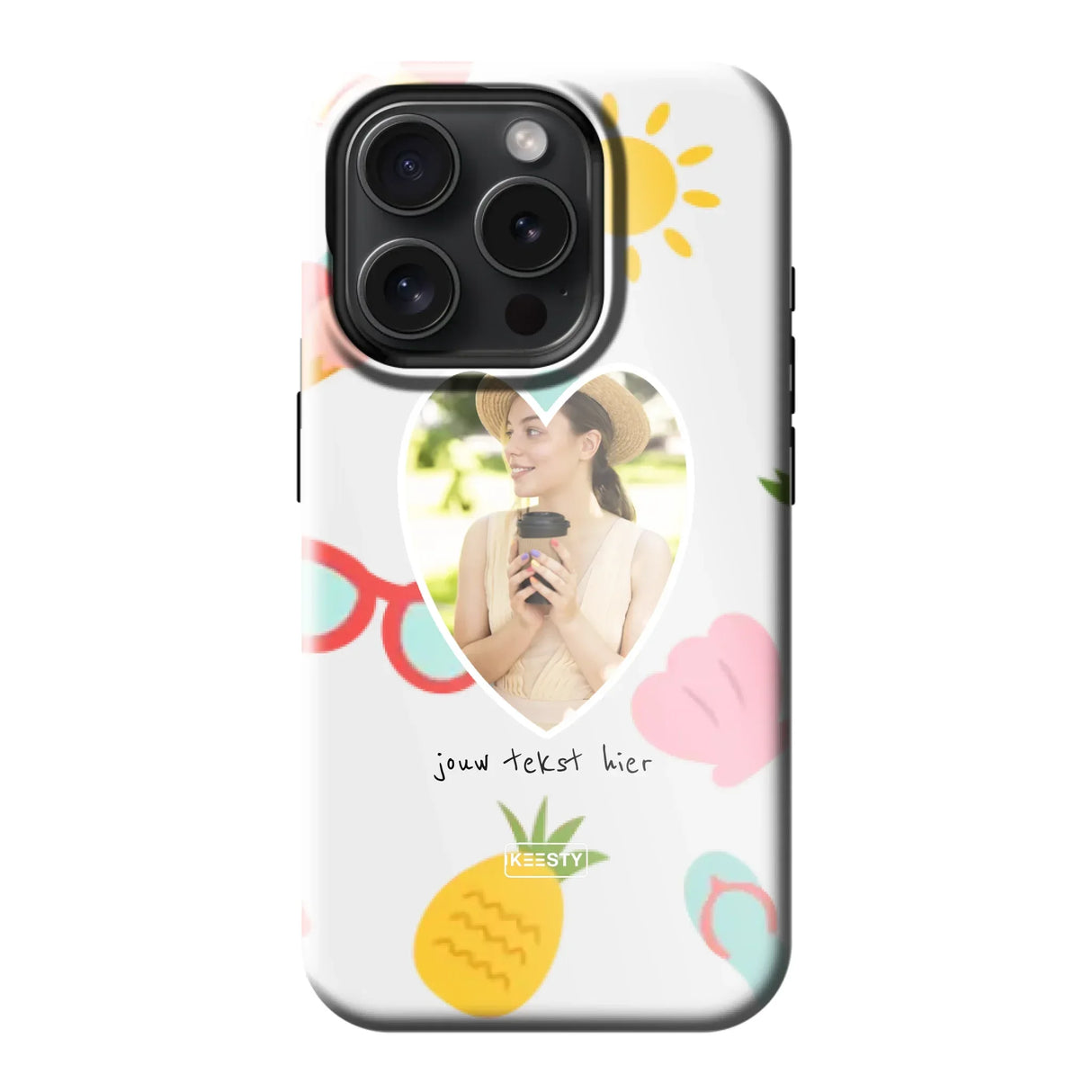 Foto °1 - Summer Mix - Telefoonhoesje Personaliseren Tough Hoesje