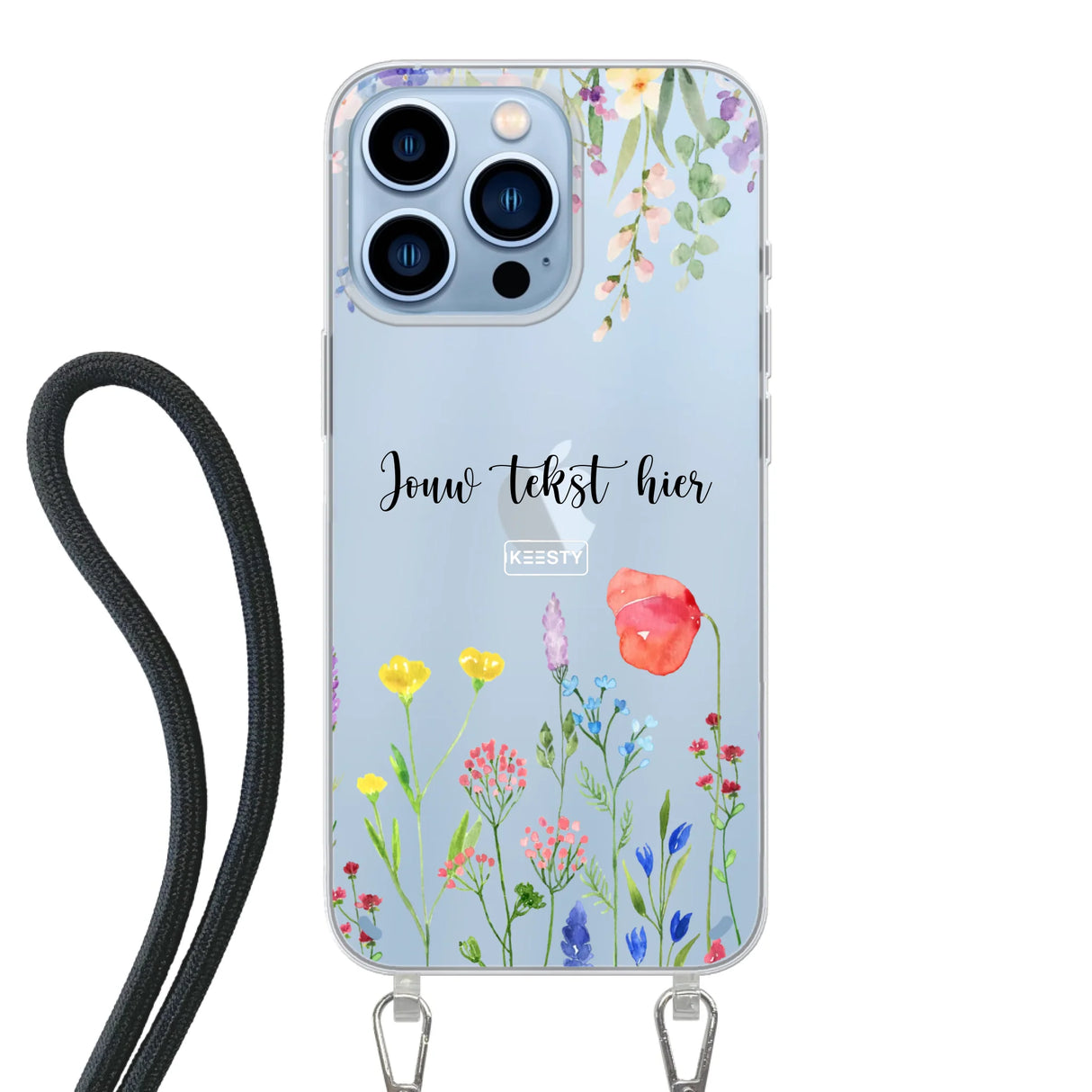 Floral °2 - Fabriquer une coque de téléphone - Coque avec cordon