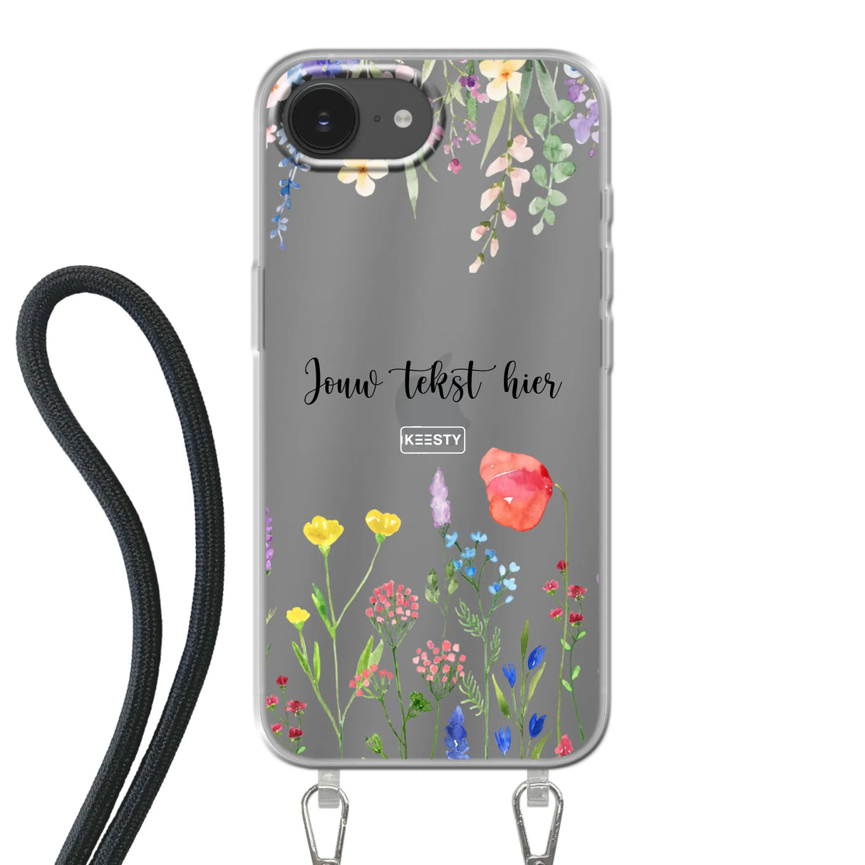 Floral °2 - Fabriquer une coque de téléphone - Coque avec cordon