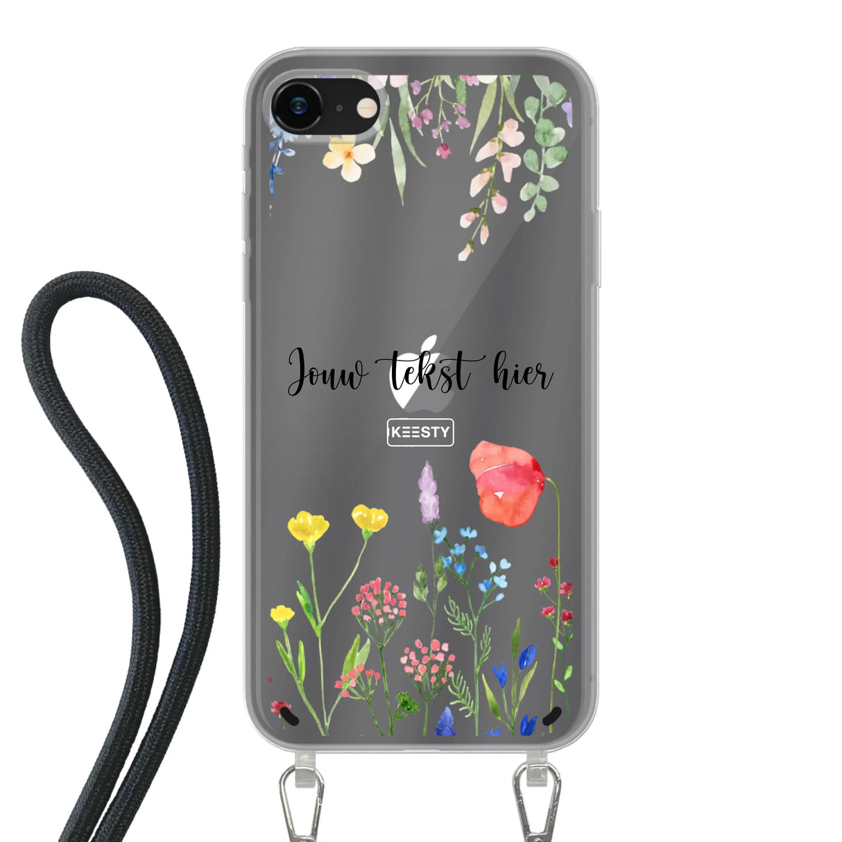 Floral °2 - Fabriquer une coque de téléphone - Coque avec cordon