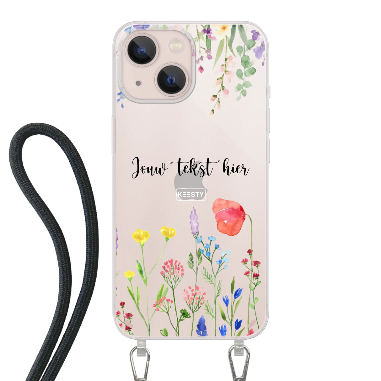 Floral °2 - Fabriquer une coque de téléphone - Coque avec cordon