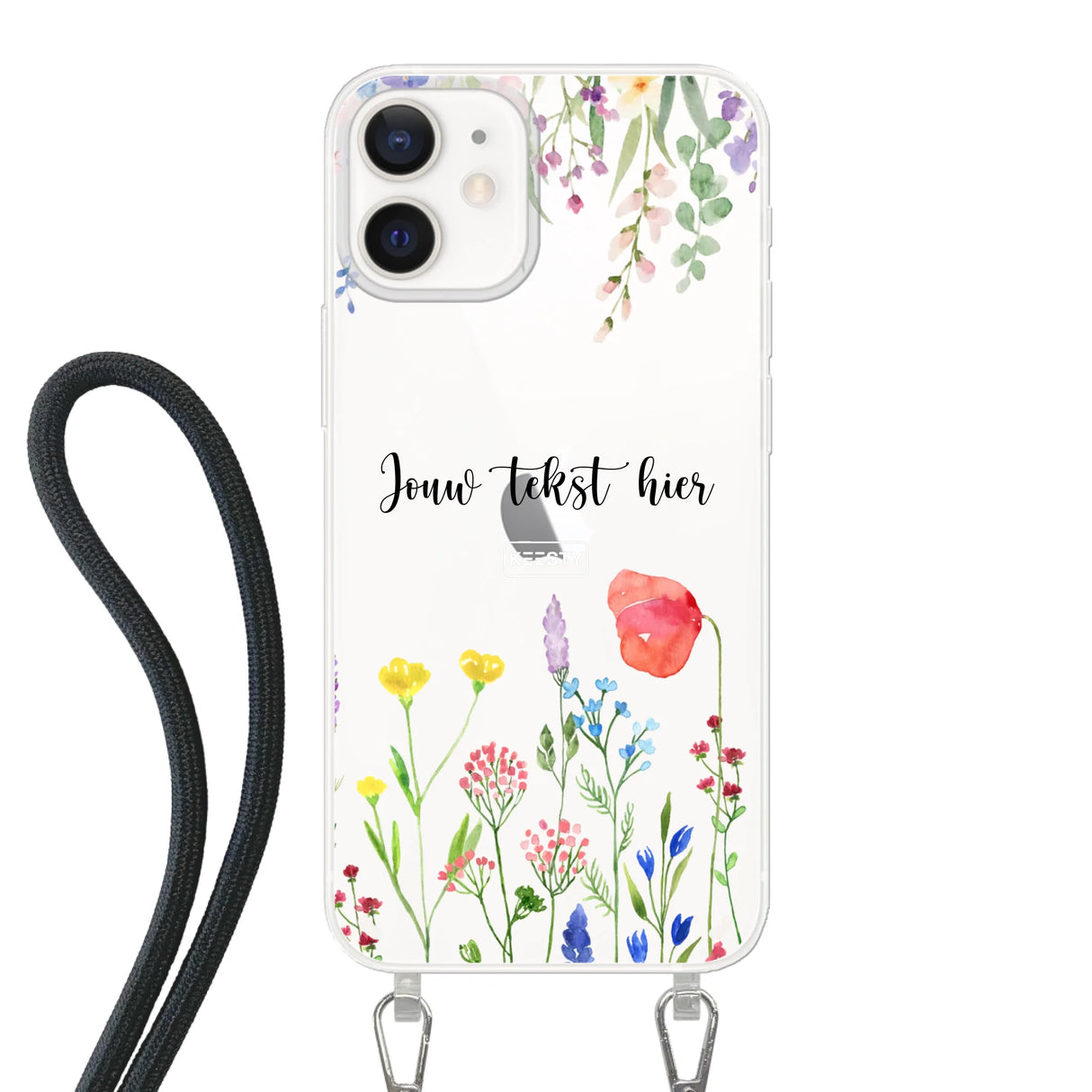Floral °2 - Fabriquer une coque de téléphone - Coque avec cordon