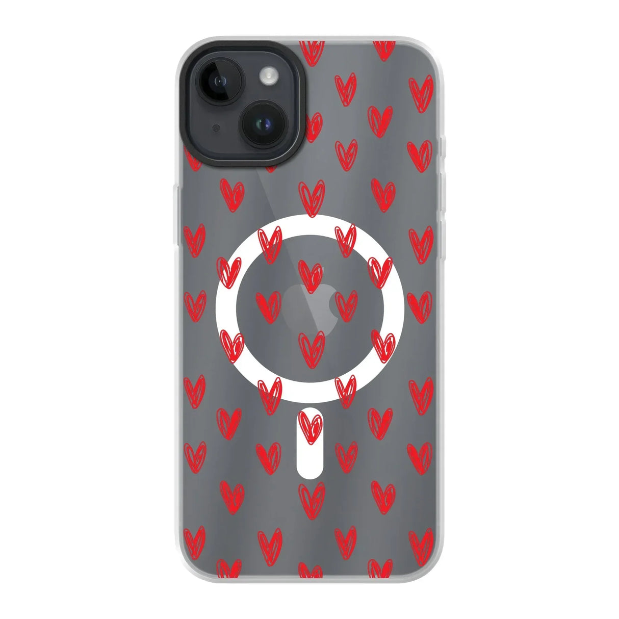 Hearts Telefoonhoesje - MagSafe - iPhone 14 Plus - Keesty