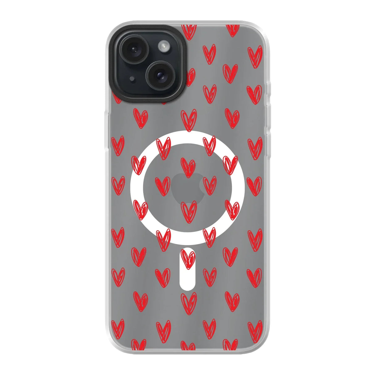Hearts Telefoonhoesje - MagSafe - iPhone 15 Plus - Keesty