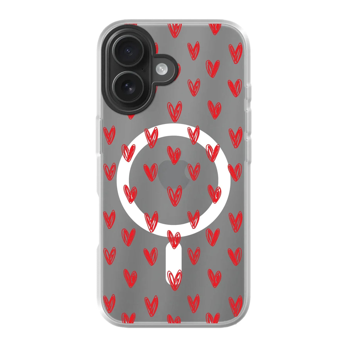 Hearts Telefoonhoesje - MagSafe - iPhone 16 - Keesty