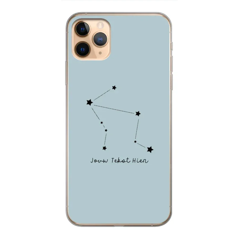 Horoscoop °1 - telefoonhoesje maken - Soft hoesje - iPhone 11 Pro Max - Keesty