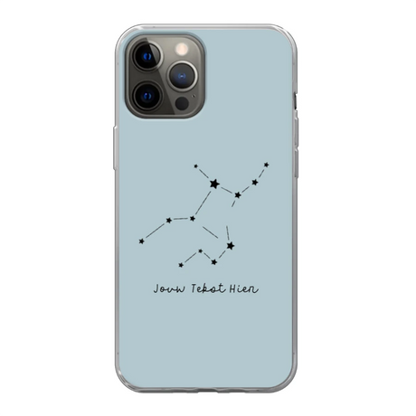 Horoscoop °1 - telefoonhoesje maken - Soft hoesje - iPhone 12 Pro - Keesty