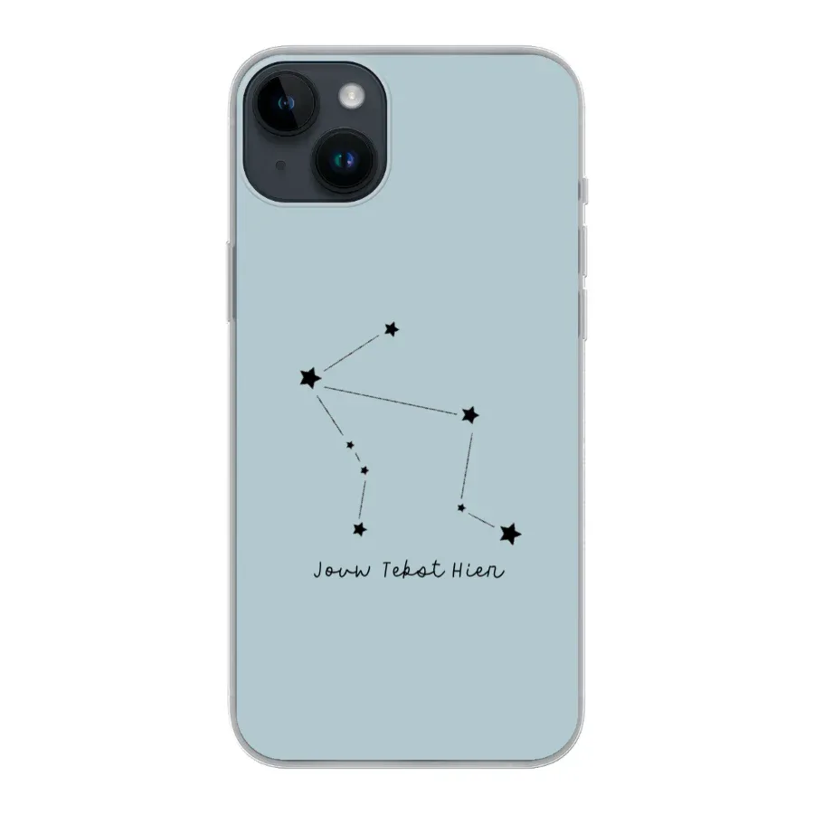 Horoscoop °1 - telefoonhoesje maken - Soft hoesje - iPhone 14 Plus - Keesty