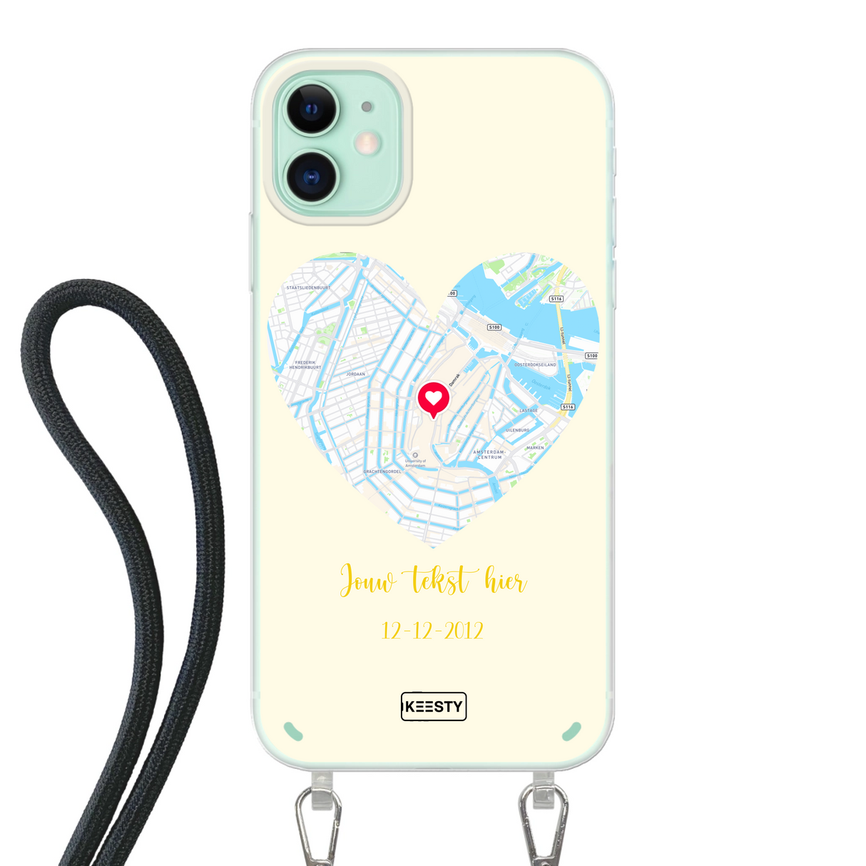 Telefoonhoesje ontwerpen koord