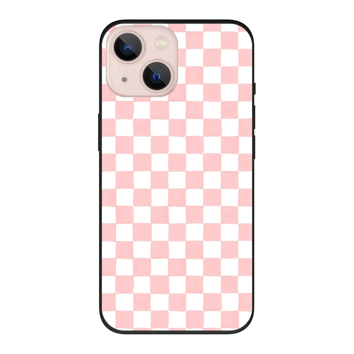Telefoonhoesje Ontwerpen - Roze Check - Smartphone case