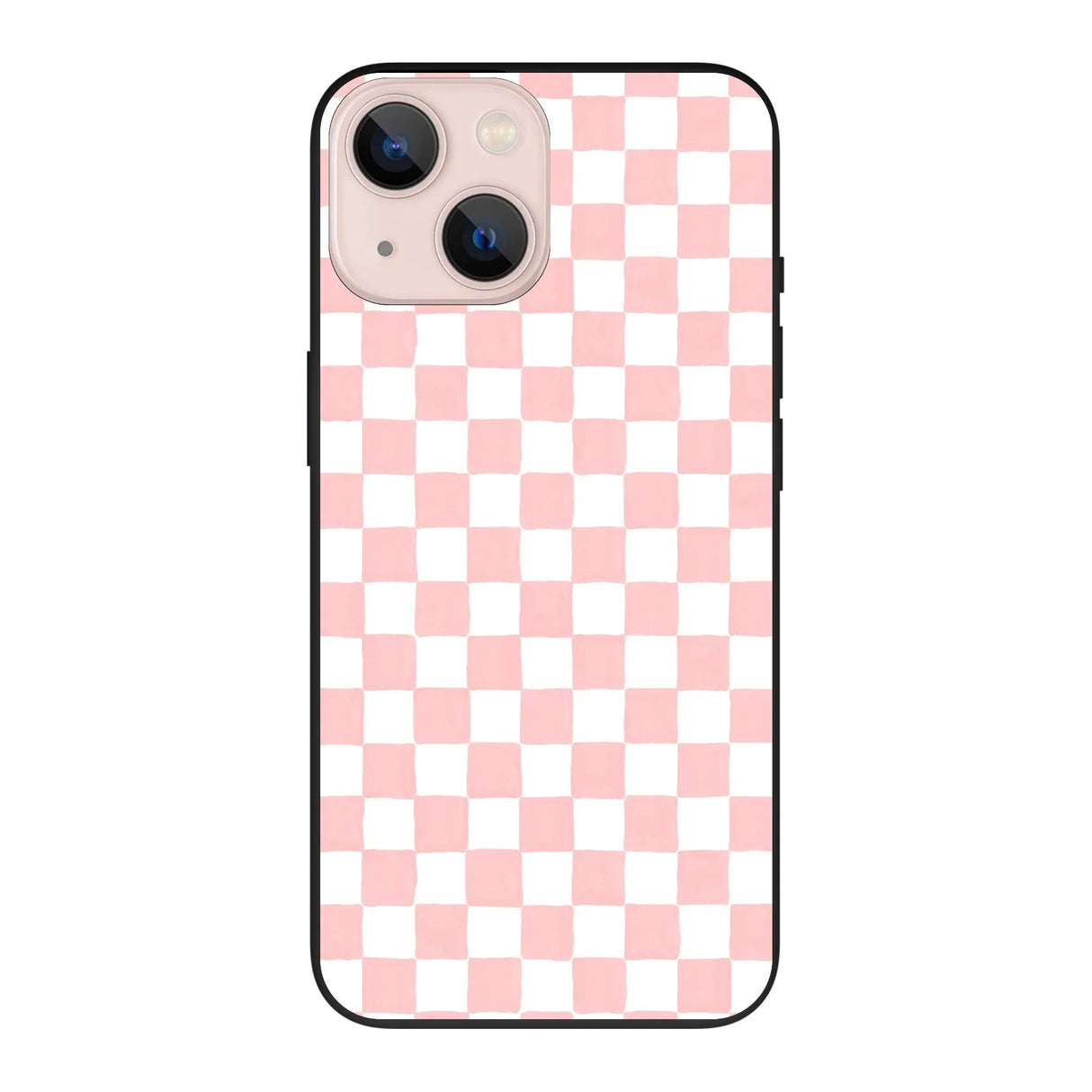 Telefoonhoesje Ontwerpen - Roze Check - Smartphone case