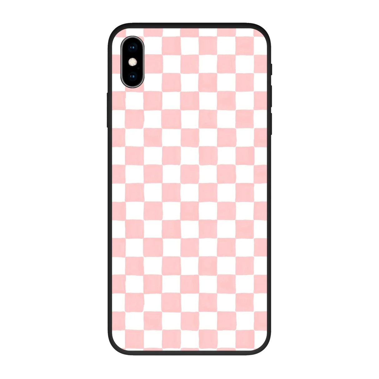 Telefoonhoesje Ontwerpen - Roze Check - Smartphone case