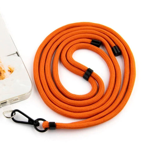 Telefoonkoord Universeel - Pompoen Oranje - Keesty