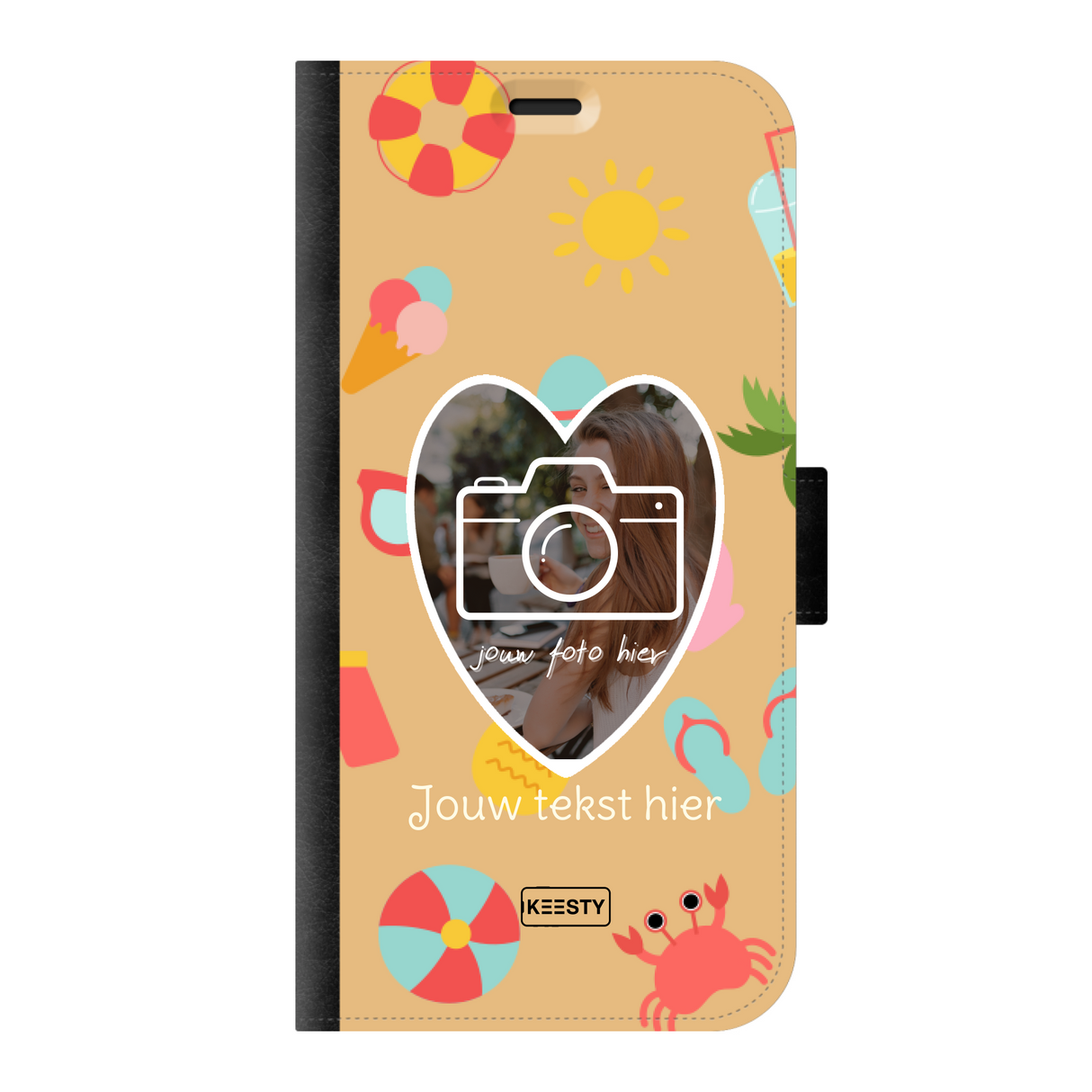 Foto °1 - Summer Mix - Telefoonhoesje Personaliseren - Keesty