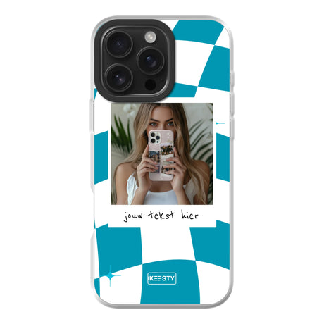 Apple iPhone 16 Pro Max hybrid case with magsafe back printed transparant