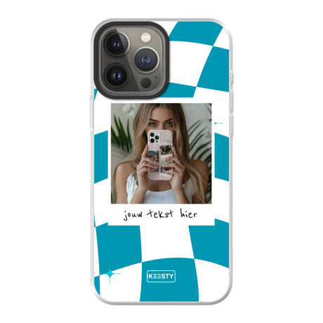 Apple iPhone 13 Pro Max hybrid case with magsafe back printed transparant