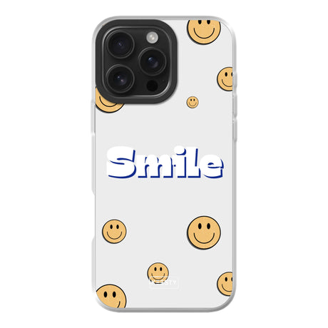 Apple iPhone 16 Pro Max hybrid case with magsafe back printed transparant