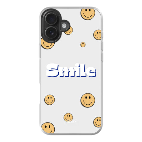 Apple iPhone 16 Plus hybrid case with magsafe back printed transparant