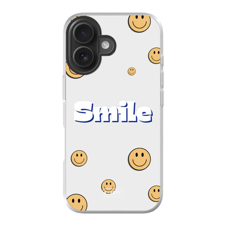 Apple iPhone 16 hybrid case with magsafe back printed transparant