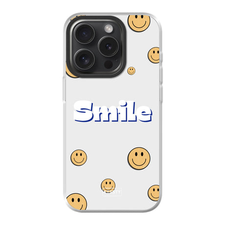 Apple iPhone 15 Pro hybrid case with magsafe back printed transparant