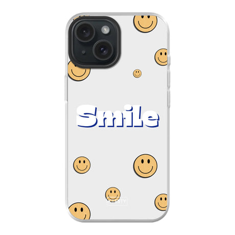 Apple iPhone 15 hybrid case with magsafe back printed transparant